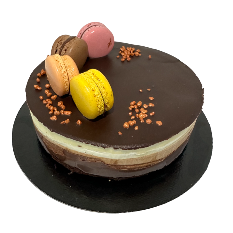 Tarta 3 chocolates