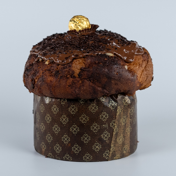 Panettone relleno de Ferrero Rocher