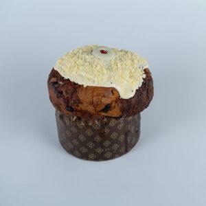 Mini panettone de chocolate blanco