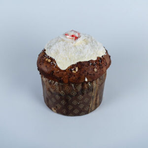 Mini panettone de Raffaello coronado con bombón